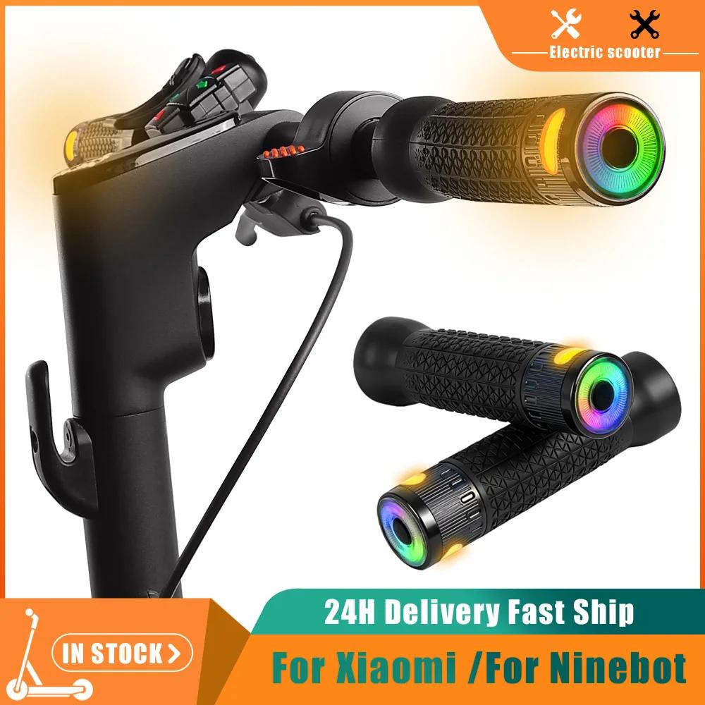 Non-slip Scooter Grip For Xiaomi M365/Pro2/1S Mi3 Wireless Handlebar Grips Turn Signal with Remote Control for Ninebot MAX G30 F20 F30 E Scooter