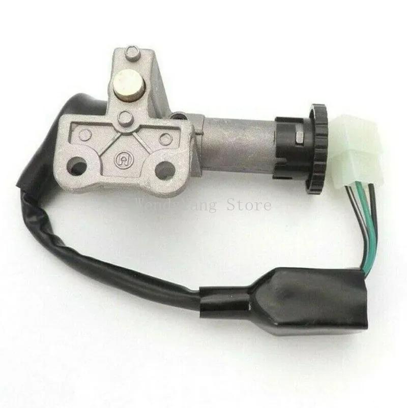 Ignition Switch Key Set Fit For GY6 50cc 150cc Moped Scooter 4 Pin Plug Motorcycle Lock