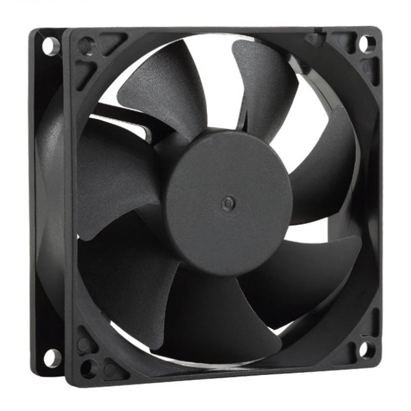 DC8025 Multi-Voltage Cooling Fan: 5V/12V/24V for Computer Cases & Mosquito Control