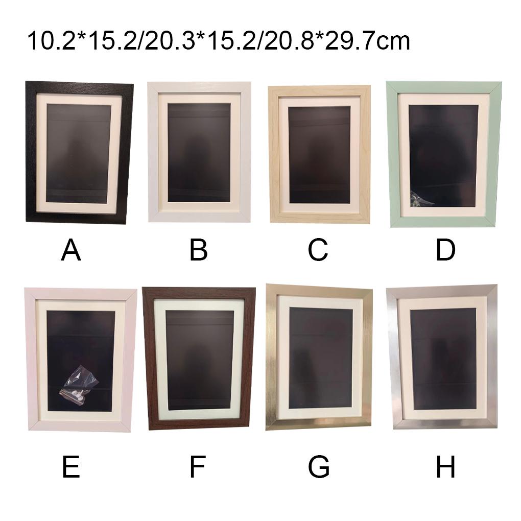 Wood Picture Frame Decorative Elastic Band Rectangular Wall-mounted Replacement Home Salon Gallery Artwork Frames