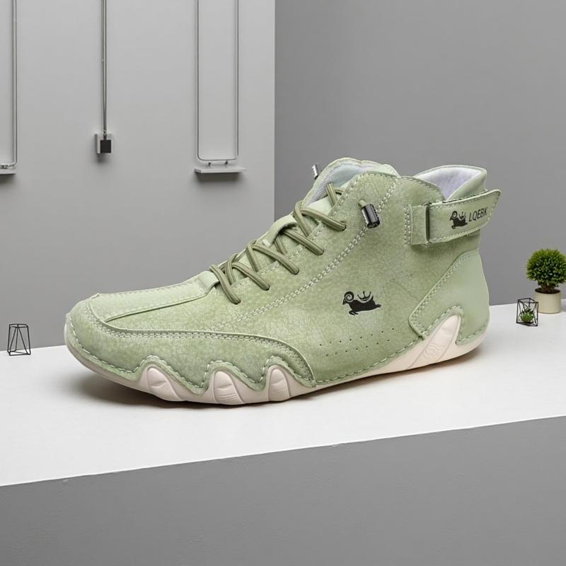 Wunderschöne Süße Schönheit High Top Schuhe Hochwertiges Leder Modische Schnürschuhe Flache Schuhe Weiches Obermaterial Täglich Lässige Damenschuhe