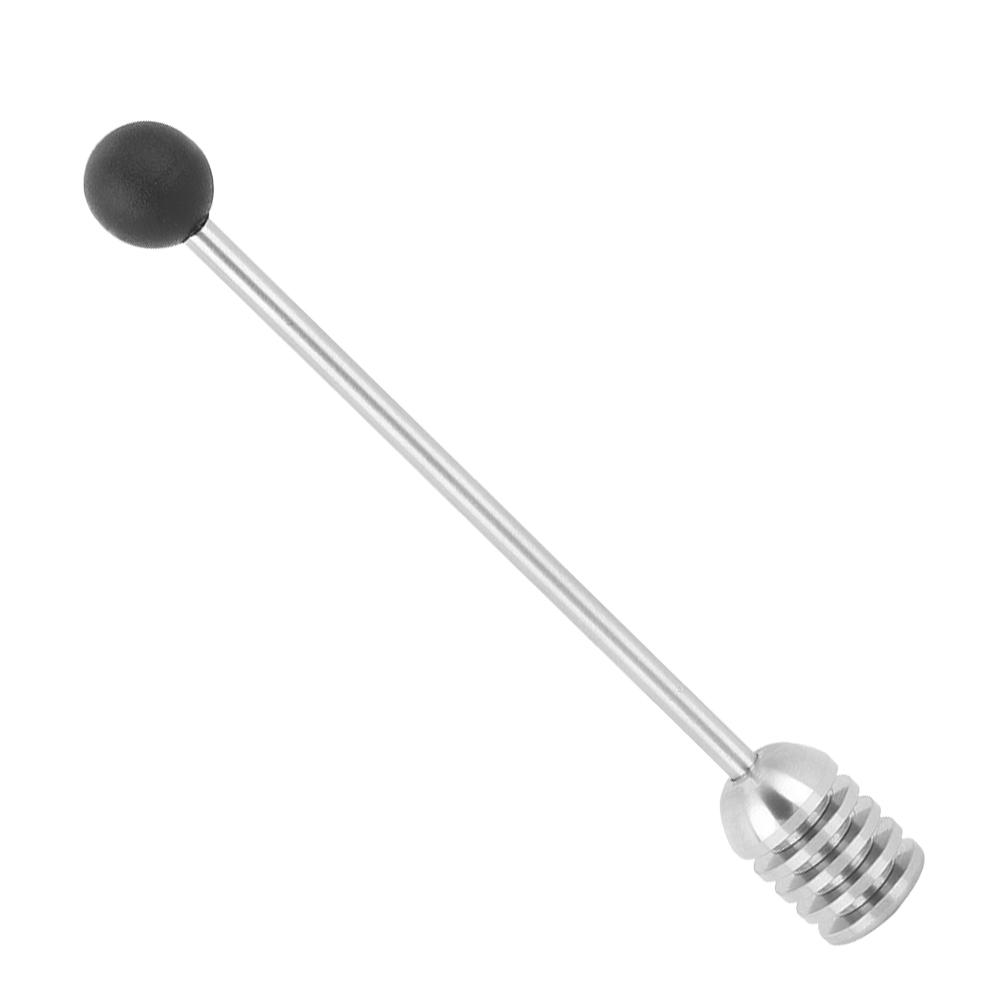 Lingură de Miere din Oțel Inoxidabil 304 de Uz Casnic, Polonic, Agitator, Băț de Amestecare, Ustensilă de Gătit pentru Bucătărie, Negru