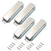 4Pcs Magnetic Door Catch Cupboard Door Magnets Heavy Duty 40KG Pull Balcony Door Magnetic Catches Stainless Steel Door Closer