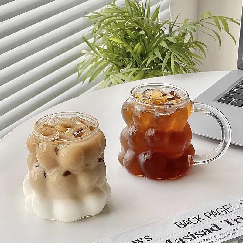Shengfuyuan Trauben-Design Borosilikatglas Tassenset