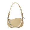 Pearl chain bag women's new niche design women's bag fashion portable messenger shoulder bag