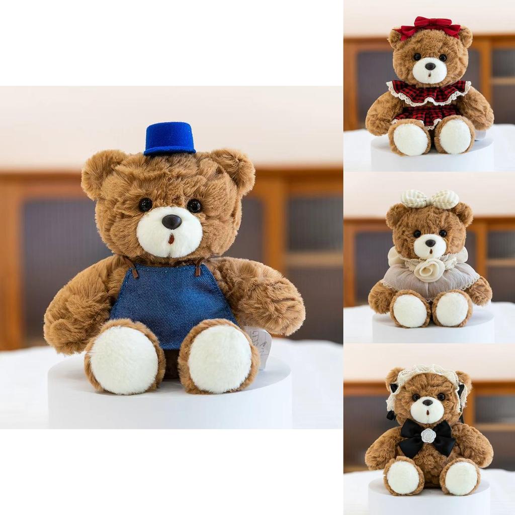 Plush Teddy Bear Toy With Particles For Kids And Collectors