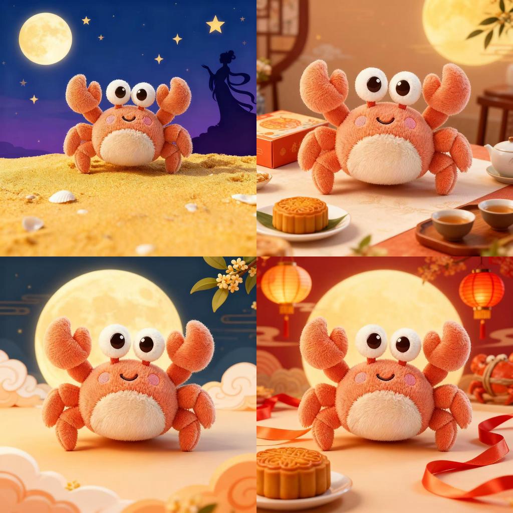 Jouet Crabe en Peluche Douce Avec Remplissage en Coton PP Pour un Lit Douillet et le Confort du Sommeil