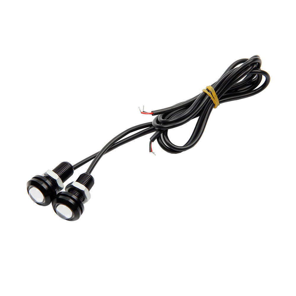 

2PC 2LED 9W LED Eagle Eye Резервный фонарь Противотуманные фары Лампа белого света жёлтый