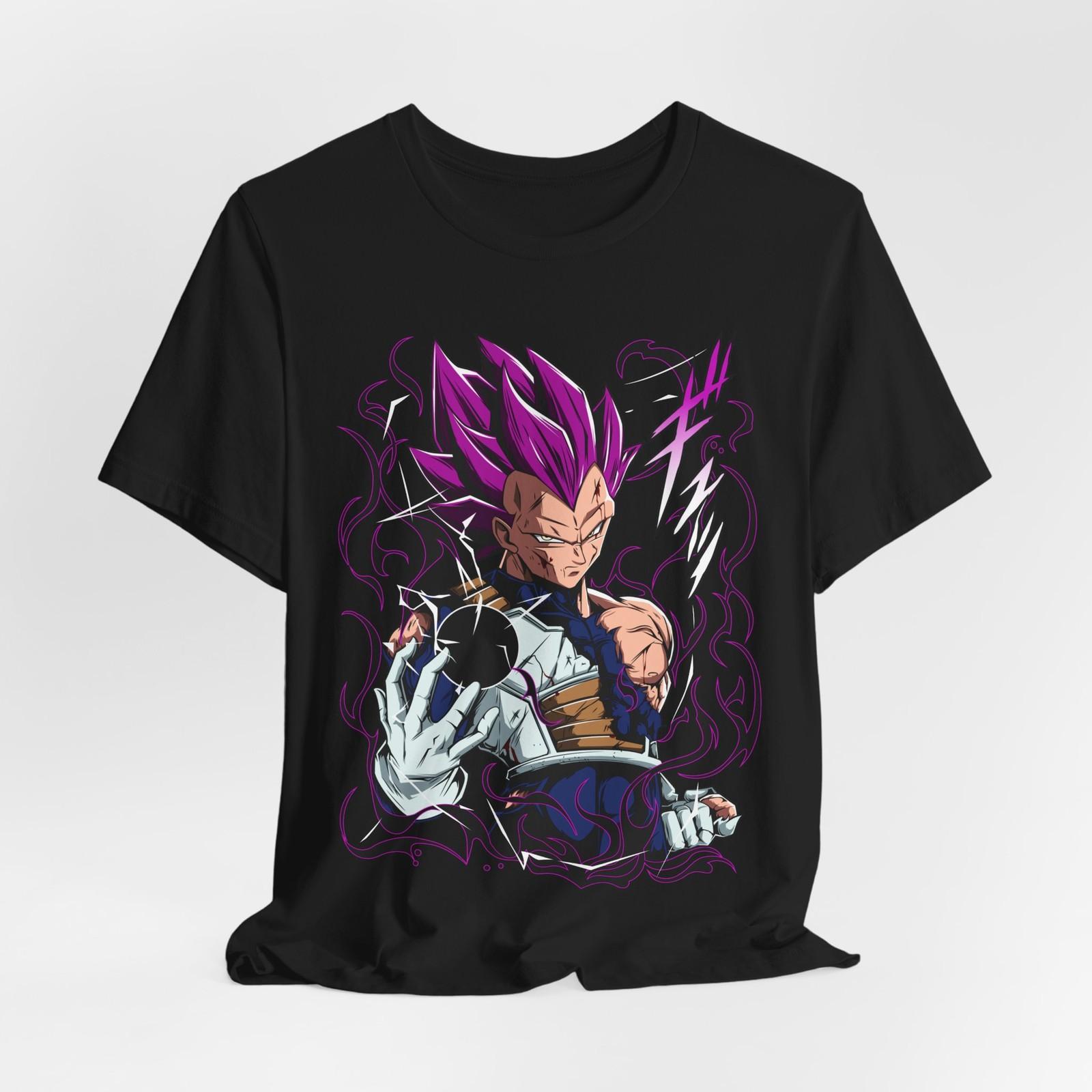 Vegeta Anime Graphic T-Shirt Mens Womens Tees Top Tee Tops, Unisex T-Shirt Mens Womens Tees Top for fans, Unique T-Shirt Mens Womens Tees Top Tee Tops S