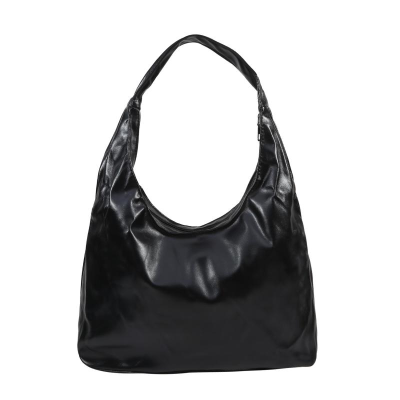 Women s PU Leather Handbag Large Capacity Soft Shoulder Bag Vintage Tote Purse for Work Travel Shopping Daily Use One Size