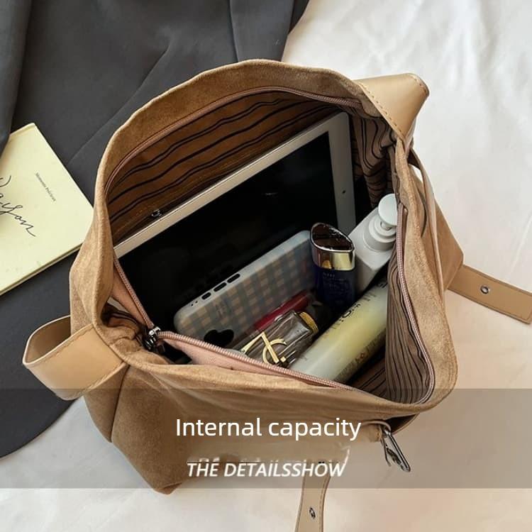 Retro Style Commuter Shoulder Messenger Tote Bag
