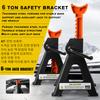6-ton jack bracket Car maintenance safety bracket Tire fixation RV accessories The highest height is 37-58cm Trailer tools