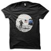 Tardis Moon Landing Sci-Fi Movie Reference T-Shirt M5745