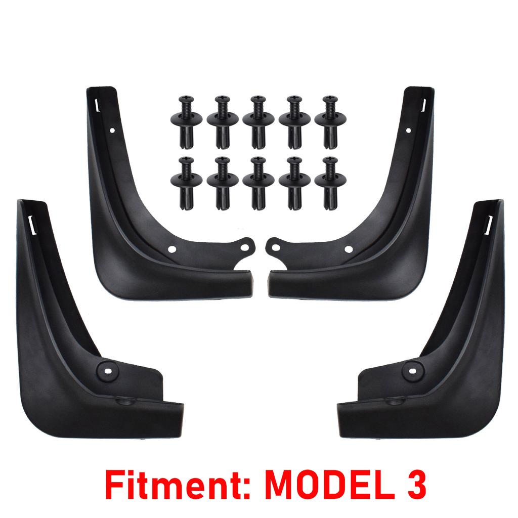 Mud Flaps Mudflaps Splash Guards Mudguards Front Rear Fender Protector For Tesla Model Y  2022 2023 Model 3 Model3