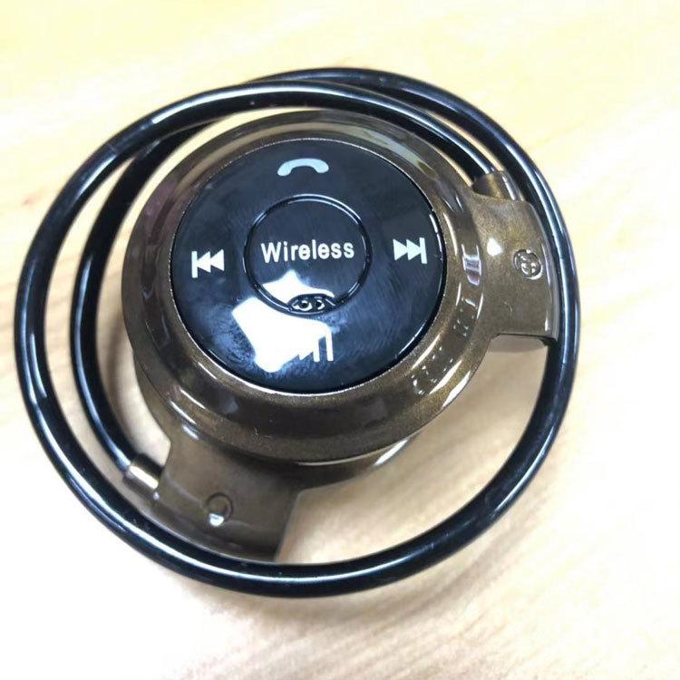 Admisitr Mini 503 Drahtlose SIM-Karten FM Over-Ear Bluetooth-Kopfhörer für Sport und Laufen, Over-Ear Bluetooth-Headsets