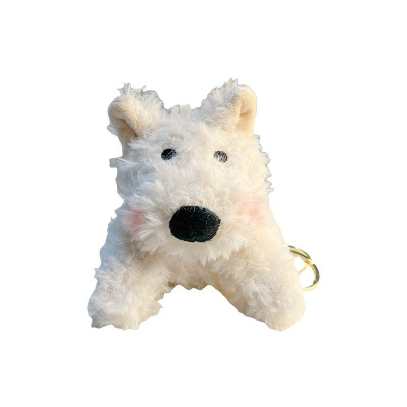 

INS Plush Cute West Highland Dog for Airpods4 Protective Case Apple 3 Generation Bluetooth Headset Case Pro2 airpods4 Stuffed West Heights Dog