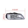 Clear Bumper Driving Lamp Fog Light + Switch Fit For 03-07 Honda Accord 04-08 Acura TL