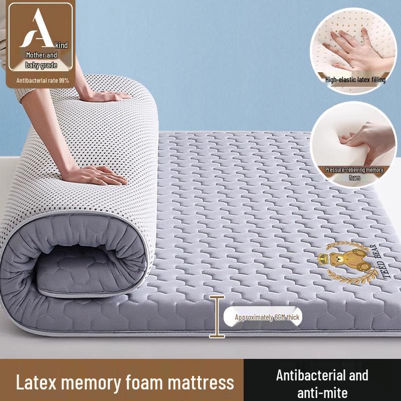 Latex Memory Foam Mattress Soft Pad for Home, Dorm, or Rental Use – Ideal for Single Tatami Beds
