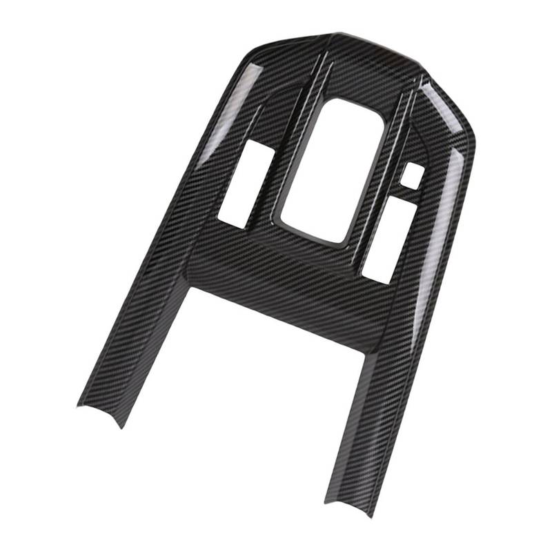 Carbon Fiber Style Center Console Gear Shift Panel Cover Trim ABS Fit for Isuzu D-Max    2024 LHD