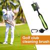 Golfschlägerbürste, Golfschläger-Reinigungswerkzeug mit magnetischem, einziehbarem Karabiner, leichtes Golfzubehör für Herren, Outdoor-Sport