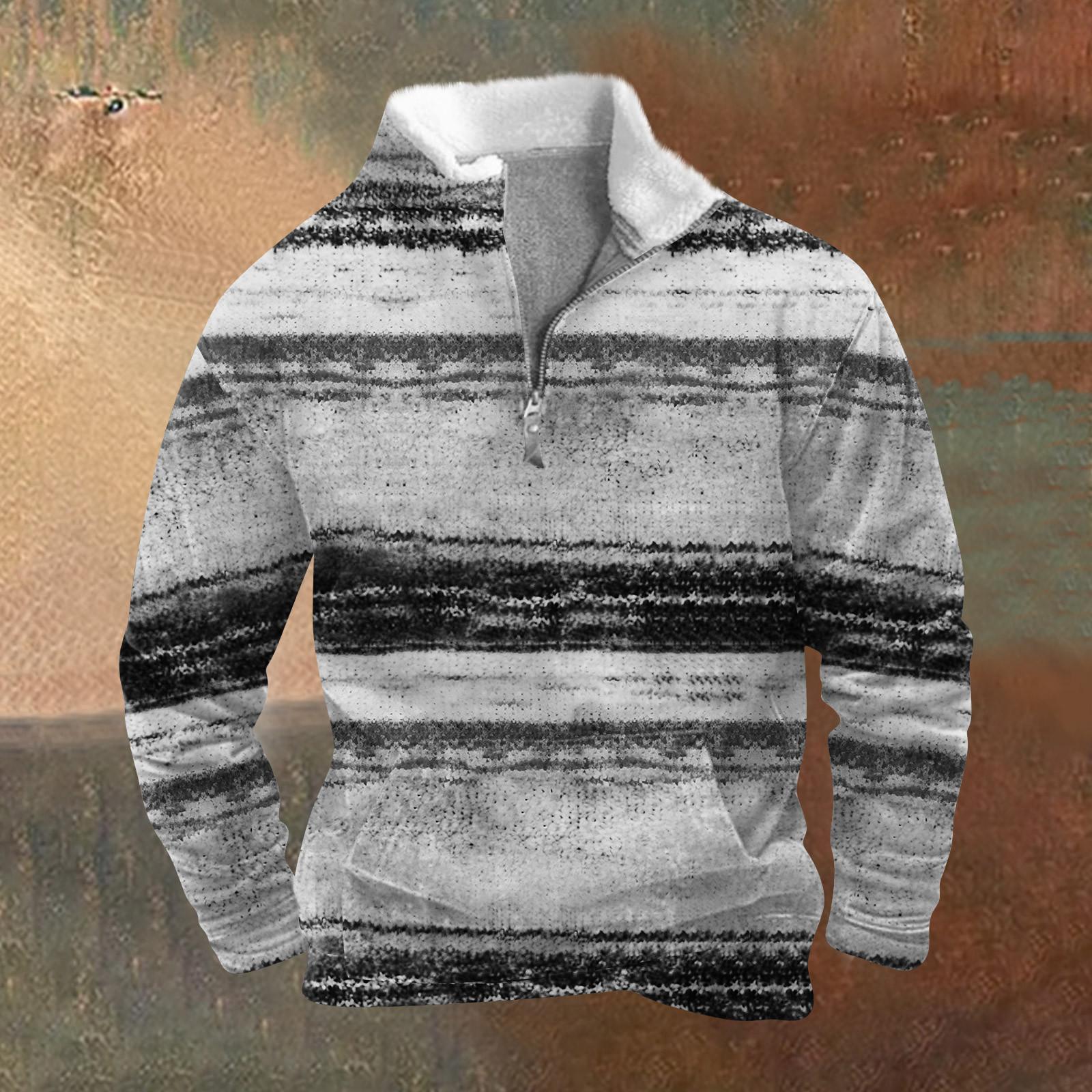 

Весенняя и мужская толстовка с воротником-стойкой — это повседневные свитера для активного отдыха, топы XXXL