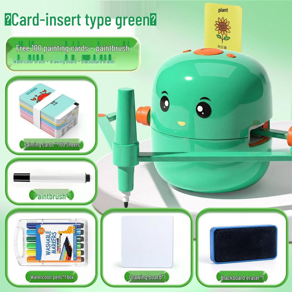 Smart Painting Robot for Kids - Interactive Education Toy with Pixel Beads