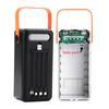28 Slot Capacity 18650 Power Bank Skin 10W/22.5W Battery Power Housing Case with Night Lamp Function No Batteries