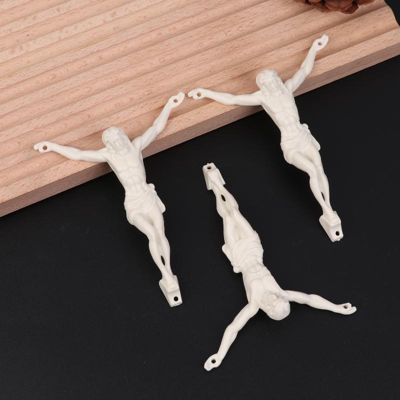 1/3Pcs Jesus Figurine Pendant For DIY Jewelry Craft Accessories Housewarmings Gift Present Decoration