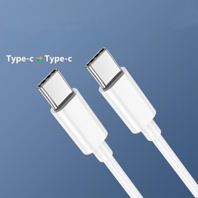 YurKem Type-c To Type-c Cable Support Data Transmission For Samsung S23 S22 S21 Xiaomi Huawei Charging Cable For MacBook Pro IPad Pro For Iphone