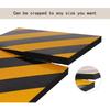 Garage Wall Protector Foam Edge Corner Bumper Foam Reflective Wall Corner Guard Car Door Protecting Wall Corner Anti-collision