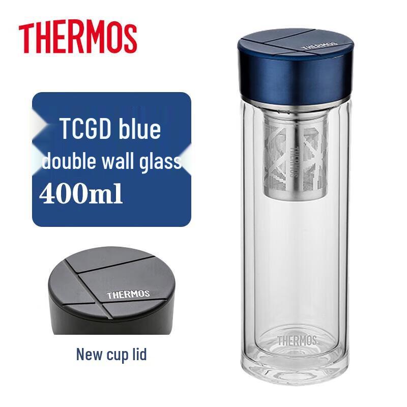 

THERMOS Double-Layer Glass Water Bottle