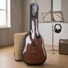 Transparent Guitar Bag Rubber Bottom Musical Gear Thick Padding
