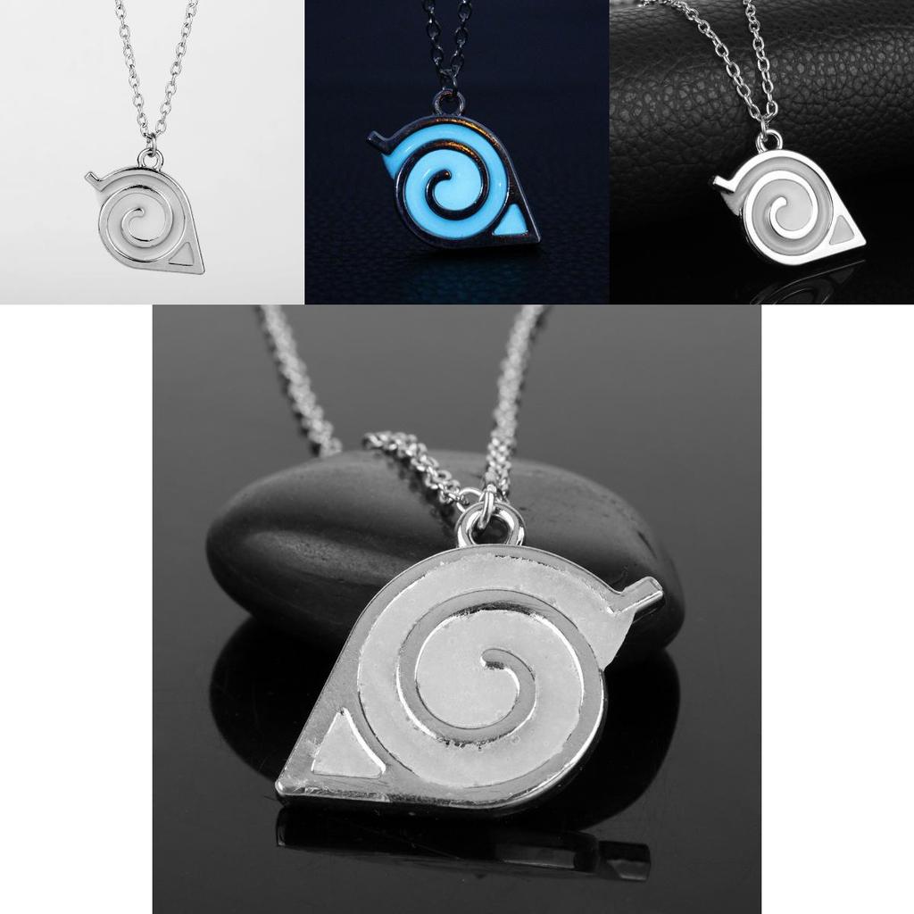 Naruto Luminous Necklace With Liuli Geometric Pendant For Fans And Giftgiving