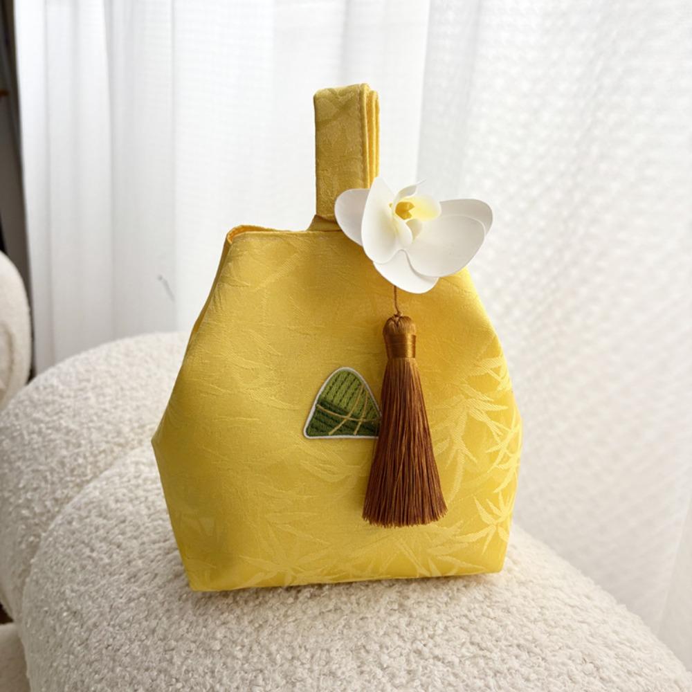 Temperament Chinese Style Handbag Orchid Flower Wedding Candy Bag  Cheongsam Accessories