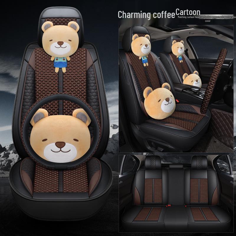 Universal Full Coverage Seat Cushion for 2010, 2012, 2013 Dongfeng Honda CRV - Suitable for All Seasons