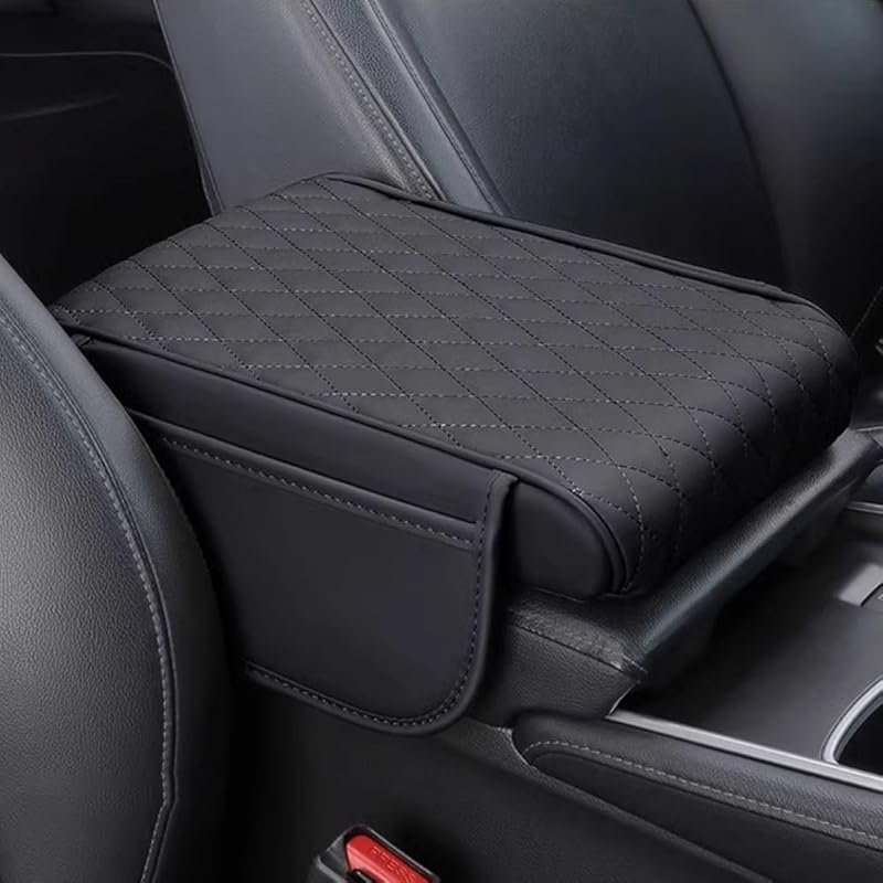 Car Armrest Pad for Lexus GX J150 J120 GX 460 400 GX OR Leather Armrest Box Mat Center Console Cushion Pad Universal Armrest Seat Box Cover