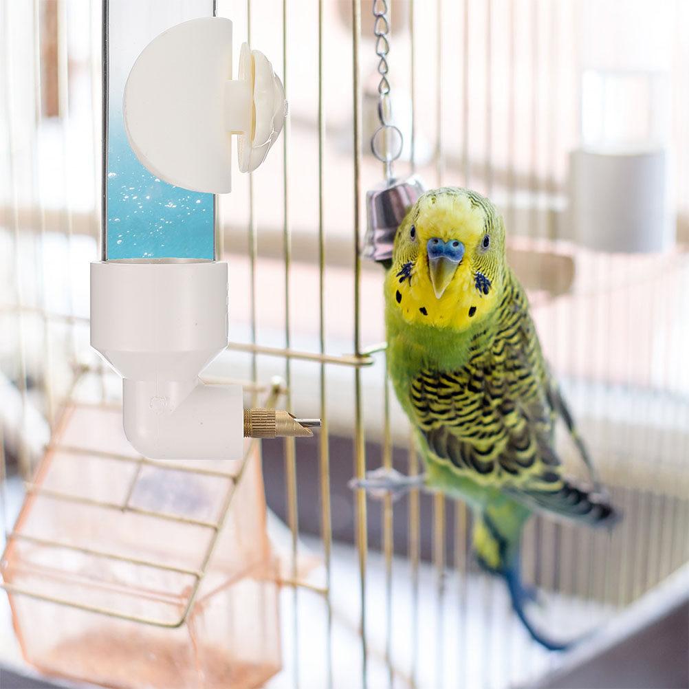 Automatic Bird Water Dispenser Durable Splash Proof Feeder for Parakeets Parrots Birds Bird Water Dispenser Birds Supplies