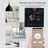 Smart Touchscreen Digital Thermostat, APP Control, 90‑240V LED Display 7 Day Programmable Control Smart Home Thermostat for TUYA AC, for Home,