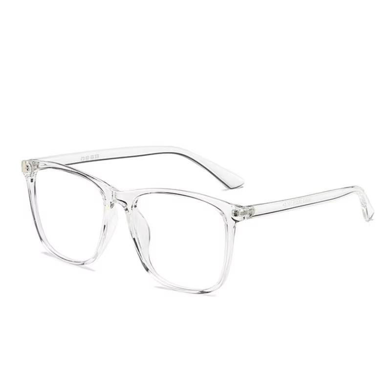 Big Frame Square Shape Prescription Eyeglasses Anti Blue Ray/Photochromic/ Myopic/Hyperopia/Progressive/Bifocal Eyeglasses Unisex Design