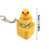 Duck Fidgety Toy Quacking Fidgety Toy Rechargeable Duck Key Chain Stress Relief Sensory Game Squeaky Home Decoration