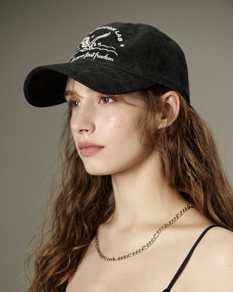 AEGO FREEDOM LAB Before Sunset Cap_Charcoal Black