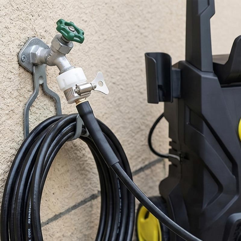 Mehrzweck-Wasserhahnadapter Wasserhahn-Kupplung Wasserhahnanschluss Gartenschlauch Rohrverschraubung für Haushalt und Garten