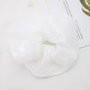 Lystrfac Letter Organza Oversized Scrunchie Women Rubber Bands Elastic Hair Bands Hair Tie Ponytail Holder Hair Accessories