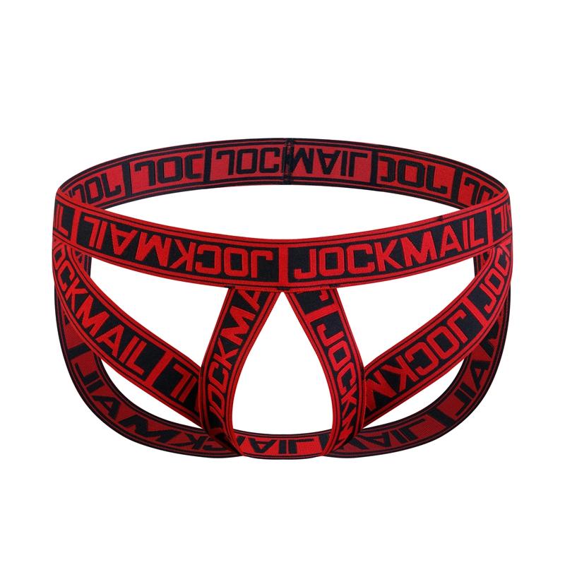 String JOCKMAIL Einheitsgröße Spezifikation Alphabet-Druck Elastisches Band Sexy G-String Unterwäsche Club Party Kostüme Unterhose