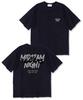 MIDNIGHT12AM Navislip Oversized Short Sleeve T-Shirt Navy
