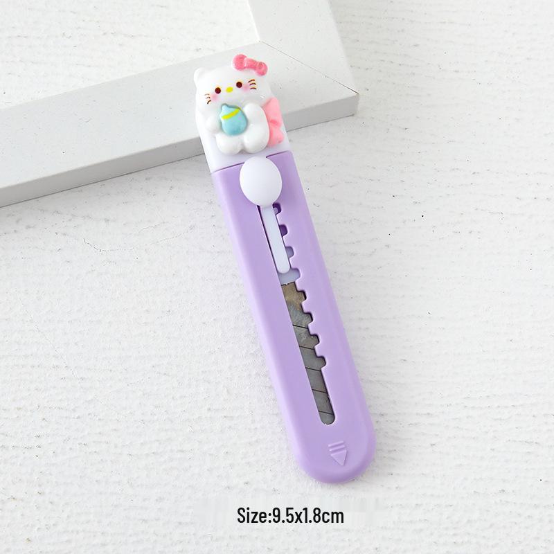 

Creative Cartoon Craft Knife - Cute Handmade Paper Cutting Stationery & Unboxing Gadget
