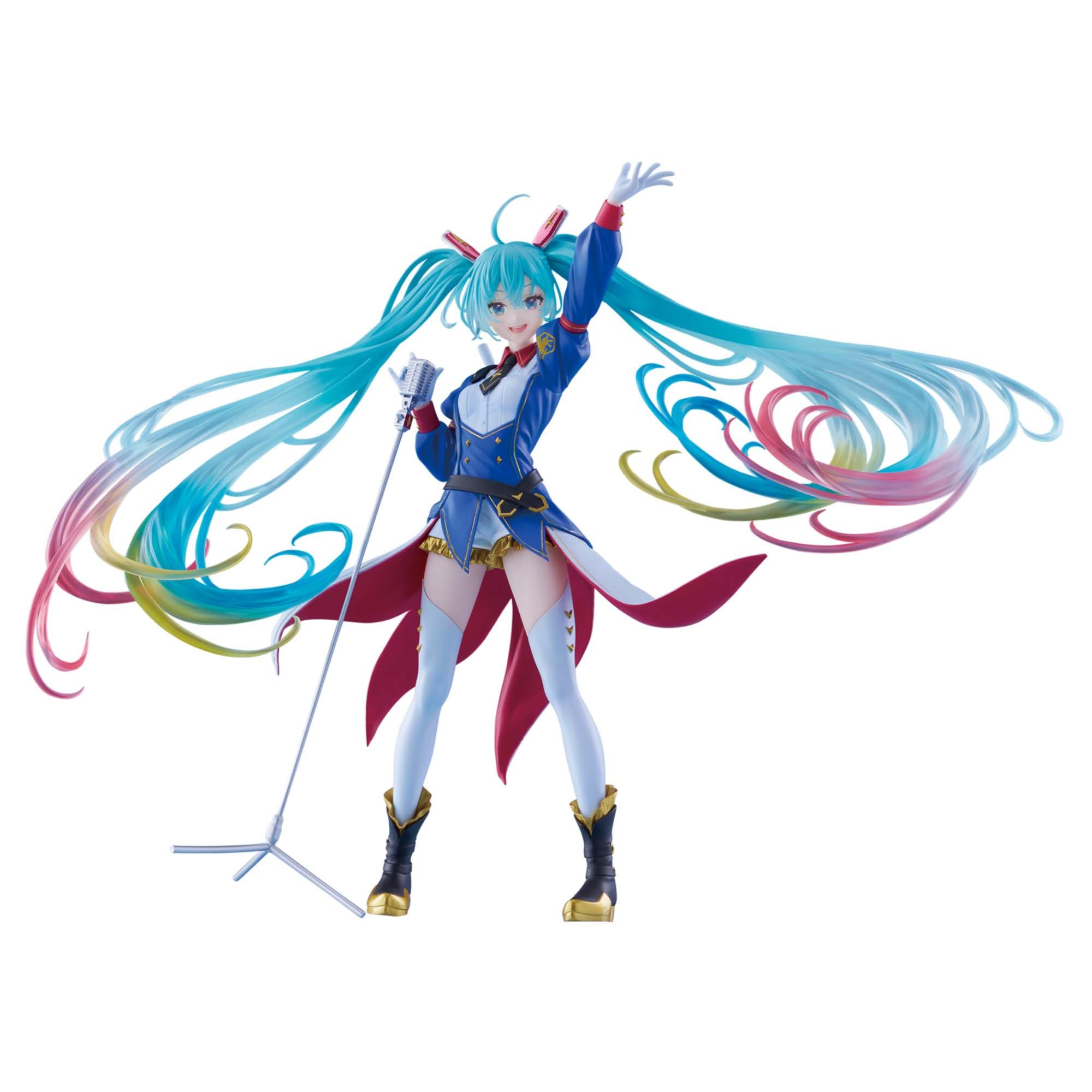 Gundam 45th Anniversary x Hatsune Miku EVOLVE Collaboration Figure BANPRESTO GUNDAM