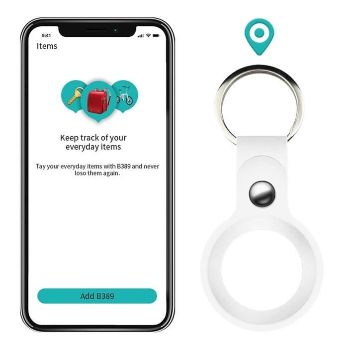 Case - Phonillico - AirTag 2021 - Set of 2 - Soft Silicone - Non-slip