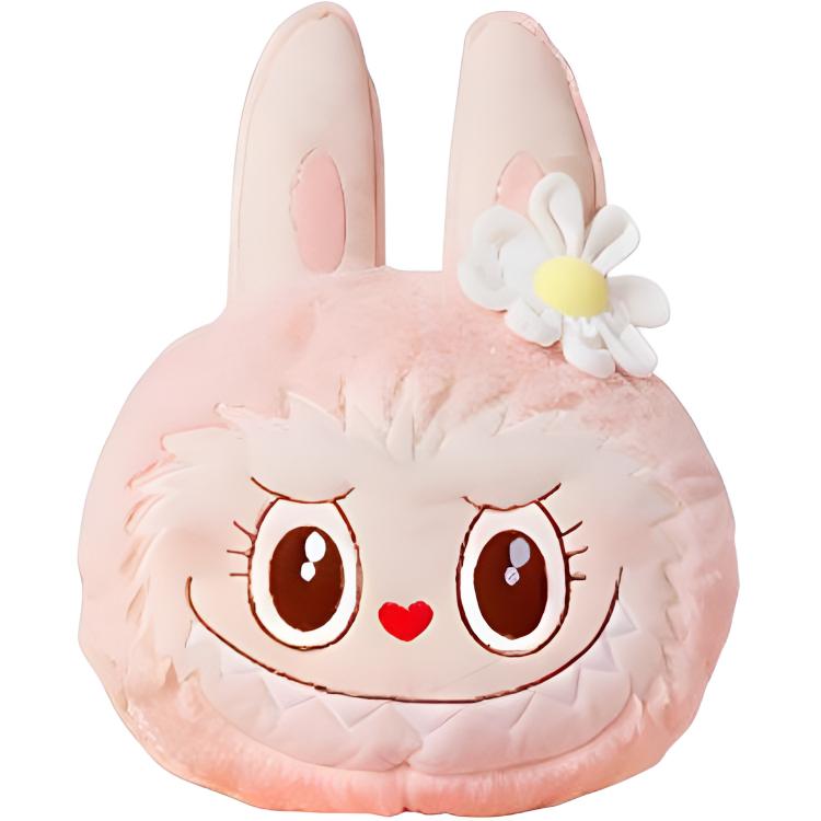 

New POP MART LABUBU MOKOKO Sweetheart Collection Dolls 17cm PPMT-2309-0030 3-in-1 throw pillow