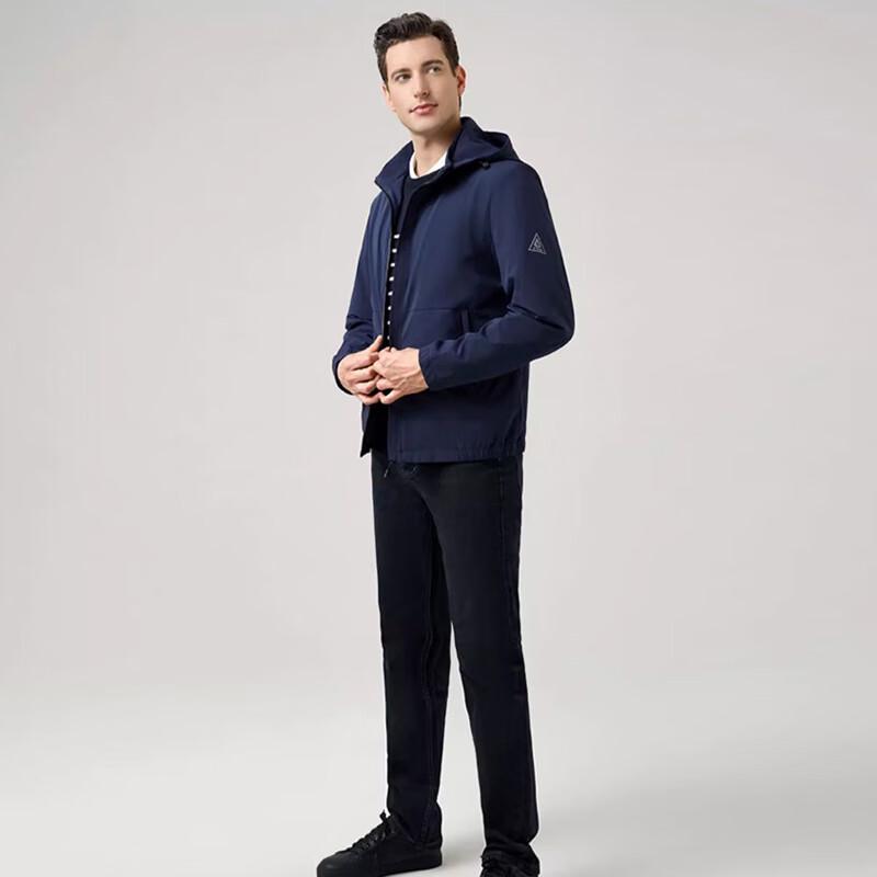 Men's Detachable Hood Workwear Jacket FXYG8872